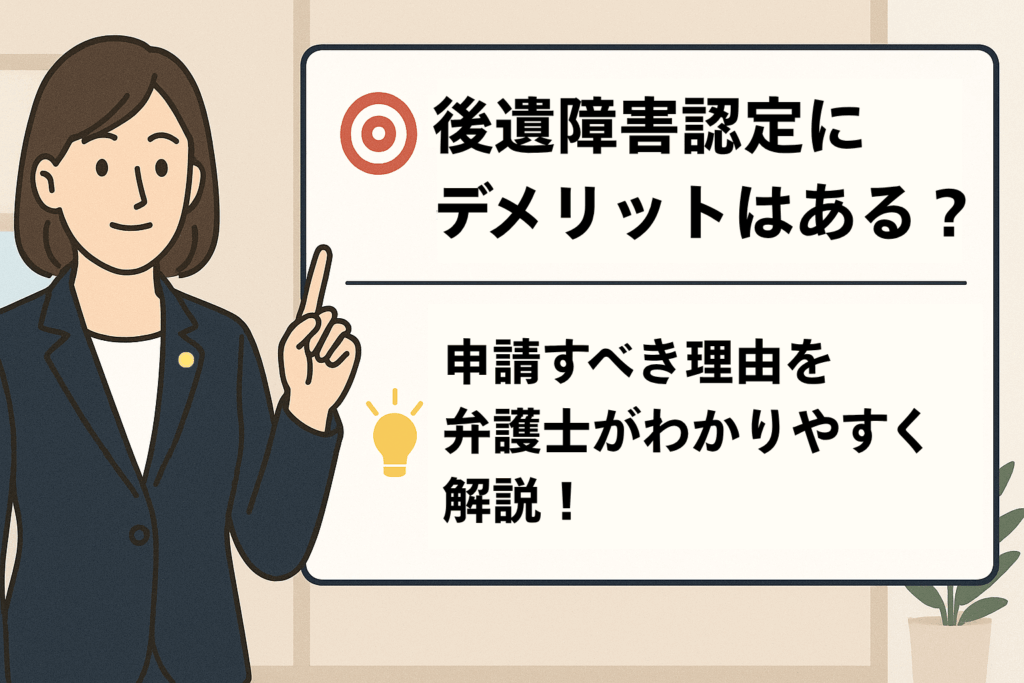 後遺障害認定にデメリットはある?申請すべき理由を弁護士が解説
