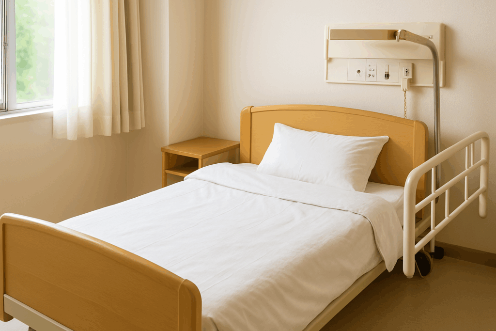 病院のベッド