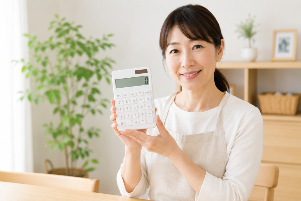 主婦と電卓